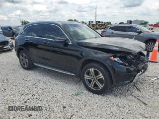 2019 Mercedes-Benz GLC 300 with VIN WDC0G4JBXKV144495, listed as a Copart auction lot 56425665 with 41,687 mi miles and Salvage title. Bid and sale history available at DreamBid. Image 4.
