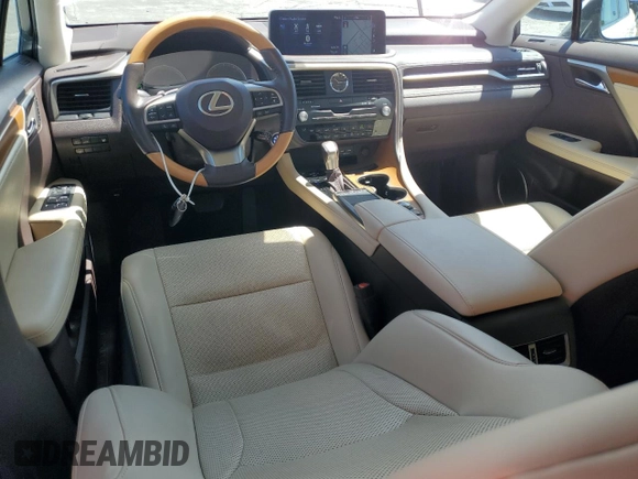 2020 Lexus RX 450h with VIN 2T2HGMDA3LC048722, listed as a Copart auction lot 56066865 with 66,558 mi miles and Salvage title. Bid and sale history available at DreamBid. Image 8.