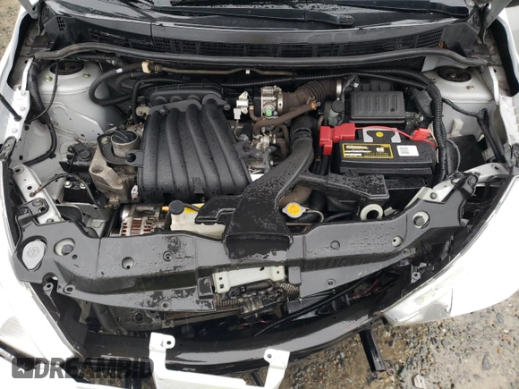2009 Nissan Versa 1.6 with VIN 3N1CC11E19L442311, listed as a Copart auction lot 85332684 with 90,391 mi miles and Salvage Title. Bid and sale history available at carsss.com. Image 11.
