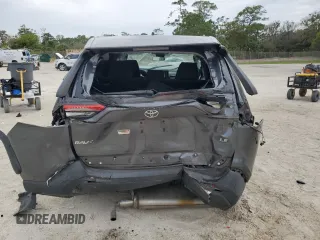 2020 Toyota RAV4 LE with VIN 2T3H1RFV7LC057708, listed as a Copart auction lot 45990235 with 68,924 mi miles and Non Repairable. Bid and sale history available at DreamBid. Image 6.
