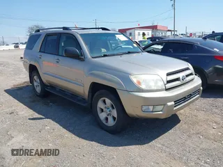 2004 Toyota 4Runner SR5 with VIN JTEBU14R640037597, listed as a IAAI auction lot 41989478 with 281,611 mi miles and . Bid and sale history available at DreamBid. Image 1.
