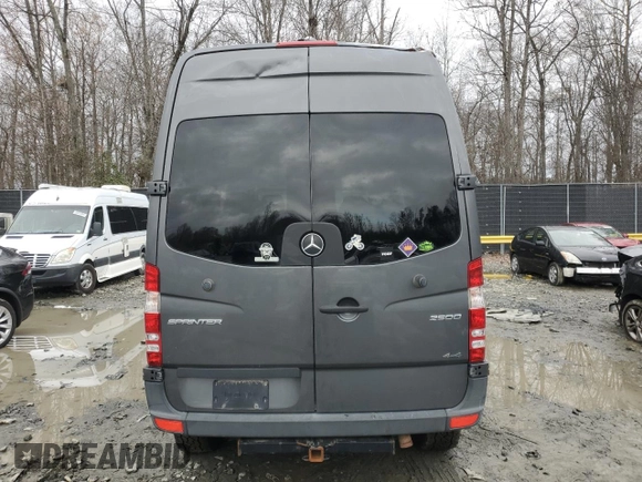 2018 Mercedes-Benz Sprinter with VIN WDZFE7CD8JP642591, listed as a Copart auction lot 82630064 with Not Provided miles and Salvage Title. Bid and sale history available at DreamBid. Image 6.