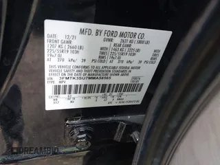 2021 Ford Mustang Mach-E Premium с VIN 3FMTK3SU7MMA58565, выставлен на аукционе IAAI как лот 42236883 с пробегом 81 463 миль миль и . История ставок и продаж доступна на DreamBid. Изображение 9.