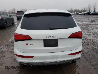 2016 Audi SQ5 Premium Plus with VIN WA1CCAFP1GA041122, listed as a Copart auction lot 82203424 with 153,404 mi miles and Salvage Title. Bid and sale history available at carsss.com. Image 6.