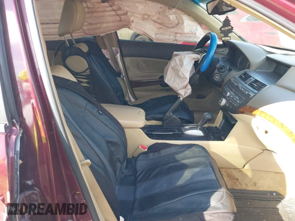 2009 Honda Accord EX-L with VIN 1HGCP36809A036836, listed as a IAAI auction lot 41491455 with 176,503 mi miles and . Bid and sale history available at DreamBid. Image 5.