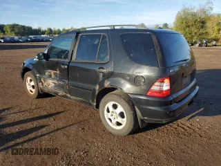 2003 Mercedes-Benz M-Class 3.2L with VIN 4JGAB54E03A378329, listed as a Copart auction lot 72962624 with 219,345 mi miles and Salvage Title. Bid and sale history available at carsss.com. Image 2.