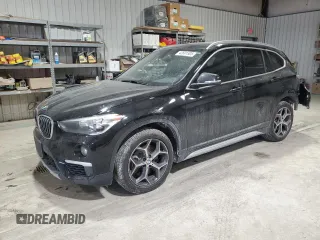 2018 BMW X1 xDrive28i with VIN WBXHT3C37J5L30341, listed as a Copart auction lot 42691505 with 84,523 mi miles and Salvage Title. Bid and sale history available at carsss.com. Image 1.