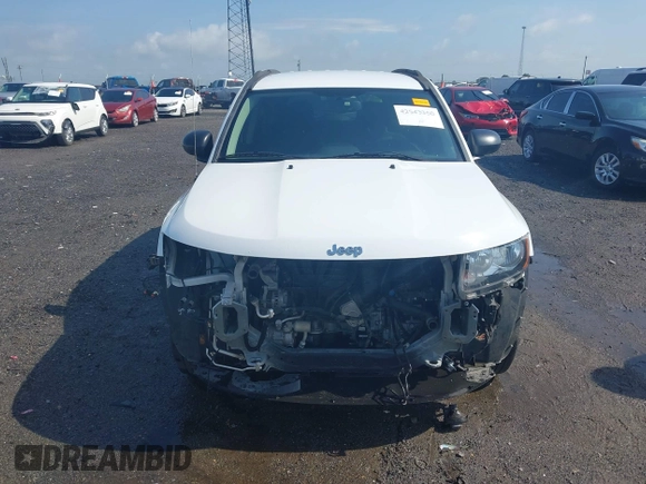 2016 Jeep Compass Sport with VIN 1C4NJCBA2GD743143, listed as a IAAI auction lot 42543350 with 131,038 mi miles and . Bid and sale history available at DreamBid. Image 13.