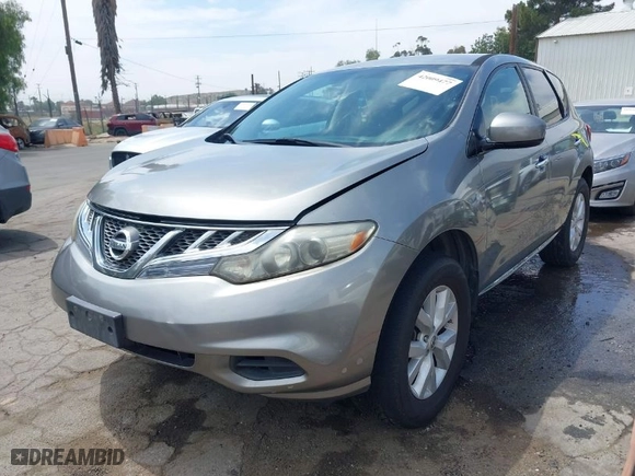 2012 Nissan Murano LE with VIN JN8AZ1MU1CW109375, listed as a IAAI auction lot 42009477 with 165,842 mi miles. Bid and sale history available at carsss.com. Image 2.
