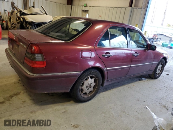 1999 Mercedes-Benz C 230/260/280/320 with VIN WDBHA24G5XA672075, listed as a Copart auction lot 88800115 with 273,937 mi miles and Clean Title. Bid and sale history available at carsss.com. Image 3.