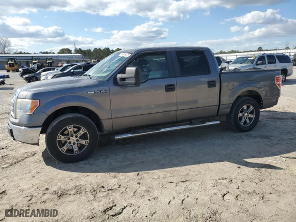 2010 Ford F-150 XL with VIN 1FTEW1C85AFB91294, listed as a Copart auction lot 48346475 with 155,723 mi miles and Salvage Title. Bid and sale history available at carsss.com. Image 1.