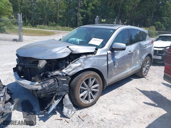 2019 Acura RDX w/Technology Pkg with VIN 5J8TC2H56KL028081, listed as a IAAI auction lot 40042142 with 76,899 mi miles. Bid and sale history available at carsss.com. Image 18.