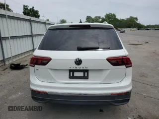 2023 Volkswagen Tiguan SE with VIN 3VVNB7AX9PM029204, listed as a Copart auction lot 58340285 with 13,693 mi miles and Salvage title. Bid and sale history available at DreamBid. Image 6.