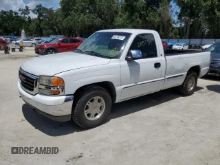 2002 GMC Sierra 1500 SLE z VIN 1GTEC14T42Z247673, wystawiony jako Copart lot #60798015 z przebiegiem 265 734 mil mil oraz Szkoda całkowita • Salvage title. Historia ofert i sprzedaży dostępna na DreamBid. Obrazek 1.