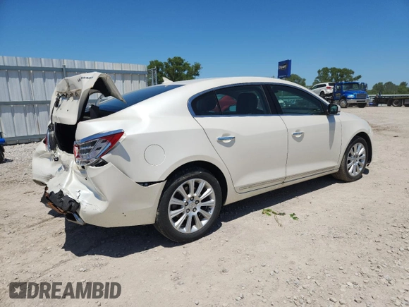 2013 Buick LaCrosse Leather z VIN 1G4GC5E3XDF307972, wystawiony jako Copart lot #61284425 z przebiegiem 108 267 mil mil oraz Czysty tytuł • Clean title. Historia ofert i sprzedaży dostępna na DreamBid. Obrazek 3.