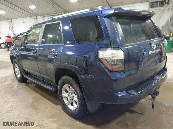 2019 Toyota 4Runner SR5 with VIN JTEBU5JR3K5649591, listed as a IAAI auction lot 41674778 with 67,301 mi miles. Bid and sale history available at carsss.com. Image 3.