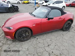 2021 Mazda MX-5 Miata Sport with VIN JM1NDAB78M0454772, listed as a Copart auction lot 63319665 with 58,373 mi miles and Salvage title. Bid and sale history available at DreamBid. Image 1.