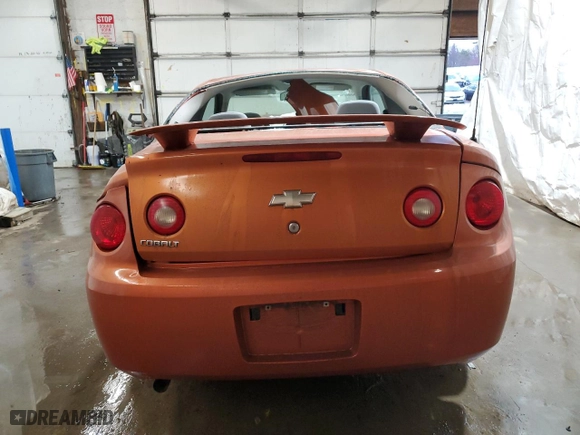 2005 Chevrolet Cobalt with VIN 1G1AK12F757602584, listed as a Copart auction lot 43250295 with 0 mi miles and Salvage Title. Bid and sale history available at carsss.com. Image 6.