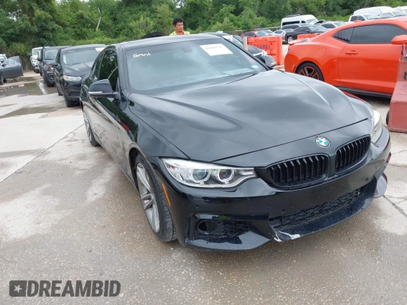 2014 BMW 4 Series 428i with VIN WBA3N7C58EF719495, listed as a IAAI auction lot 42490625 with 179,410 mi miles and . Bid and sale history available at DreamBid. Image 1.