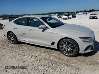 2025 Genesis G70 2.5T with VIN KMTG34SC2SU150418, listed as a Copart auction lot 50716355 with 11,115 mi miles and Clean title. Bid and sale history available at DreamBid. Image 4.