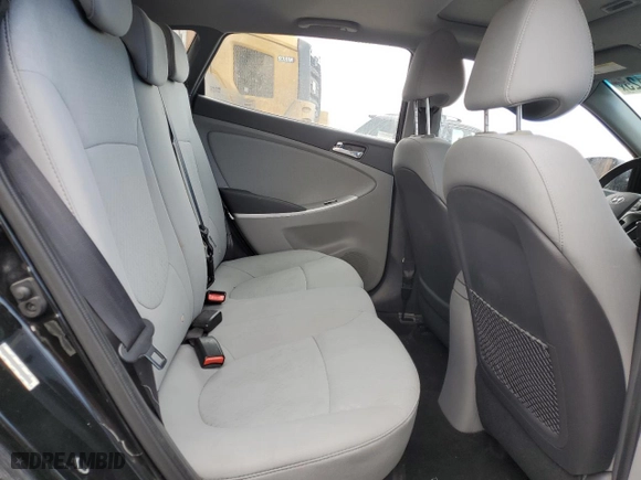 2014 Hyundai Accent SE with VIN KMHCU5AEXEU165364, listed as a Copart auction lot 46703125 with 73,312 mi miles and Salvage Title. Bid and sale history available at carsss.com. Image 10.