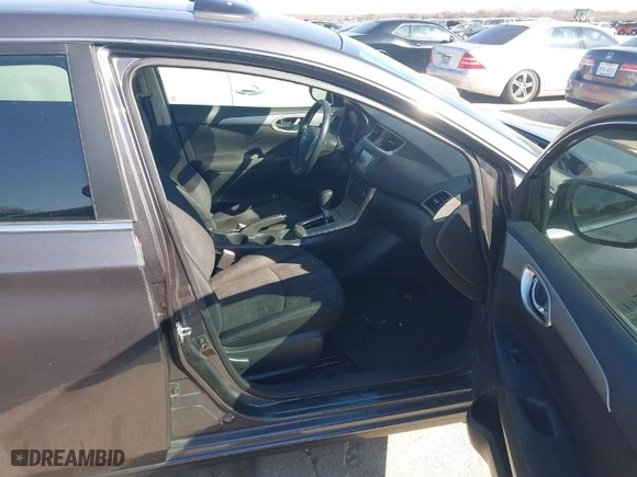 2015 Nissan Sentra S with VIN 3N1AB7APXFY378511, listed as a IAAI auction lot 41373081 with 143,120 mi miles. Bid and sale history available at carsss.com. Image 5.