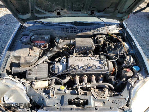 1997 Honda Civic LX with VIN 1HGEJ6676VL022053, listed as a Copart auction lot 46361975 with 270,018 mi miles and Salvage Title. Bid and sale history available at carsss.com. Image 12.