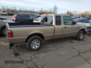 2004 Ford Ranger XLT with VIN 1FTYR44E24TA20163, listed as a Copart auction lot 42696645 with 121,066 mi miles and Salvage Title. Bid and sale history available at carsss.com. Image 3.