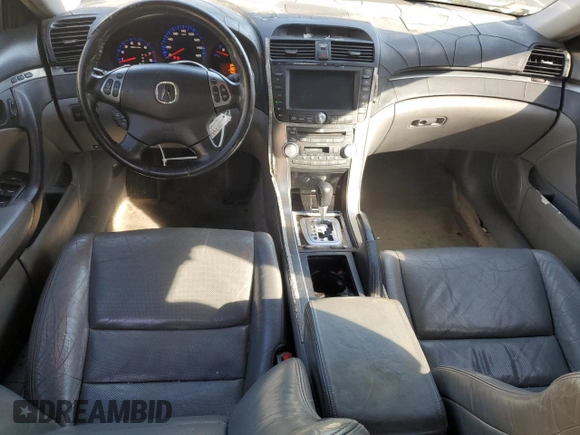 2006 Acura TL with VIN 19UUA66206A021400, listed as a Copart auction lot 55236325 with 212,985 mi miles and Salvage Title. Bid and sale history available at carsss.com. Image 8.