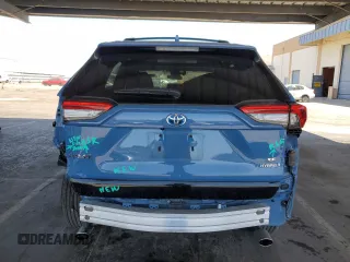 2022 Toyota RAV4 Hybrid SE with VIN 4T3T6RFV7NU103423, listed as a Copart auction lot 59709215 with 27,595 mi miles and Salvage title. Bid and sale history available at DreamBid. Image 6.