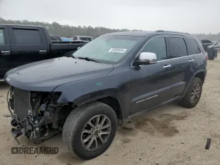 2015 Jeep Grand Cherokee Limited with VIN 1C4RJEBG4FC677930, listed as a Copart auction lot 85300694 with 200,180 mi miles and Salvage Title. Bid and sale history available at carsss.com. Image 1.