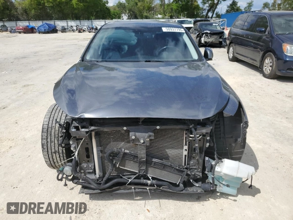 2017 Infiniti Q50 Premium z VIN JN1EV7APXHM732252, wystawiony jako Copart lot #50937795 z przebiegiem 109 219 mil mil oraz Szkody całkowita. Historia ofert i sprzedaży dostępna na DreamBid. Obrazek 5.
