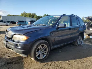 2004 BMW X5 4.4i with VIN 5UXFB53564LV02426, listed as a Copart auction lot 73861104 with 214,514 mi miles and Clean Title. Bid and sale history available at carsss.com. Image 1.