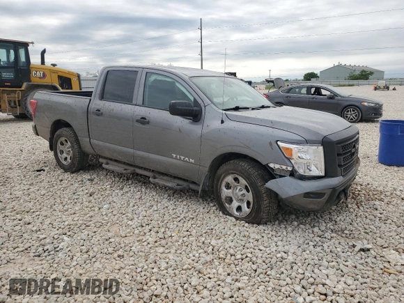 2021 Nissan Titan S z VIN 1N6AA1EE4MN532160, wystawiony jako Copart lot #53184365 z przebiegiem 52 275 mil mil oraz Szkoda całkowita • Salvage title. Historia ofert i sprzedaży dostępna na DreamBid. Obrazek 4.
