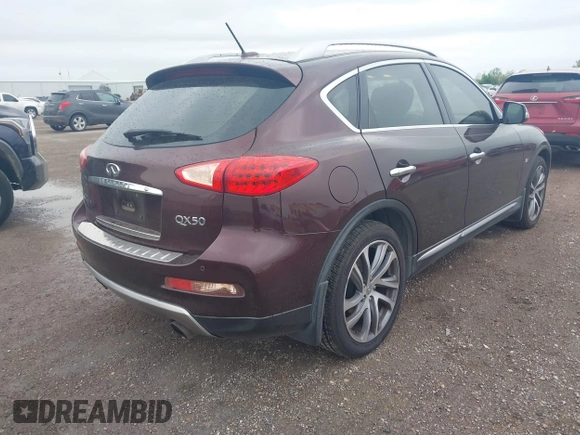2016 Infiniti QX50 with VIN JN1BJ0RP6GM231903, listed as a IAAI auction lot 41947772 with 151,652 mi miles. Bid and sale history available at carsss.com. Image 4.