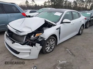 2016 Kia Optima EX with VIN 5XXGU4L30GG086743, listed as a IAAI auction lot 41275516 with 118,699 mi miles. Bid and sale history available at carsss.com. Image 17.