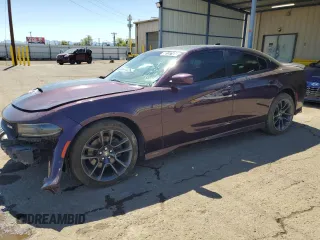 2020 Dodge Charger R/T with VIN 2C3CDXCT9LH228289, listed as a Copart auction lot 50197165 with 93,856 mi miles and Clean Title. Bid and sale history available at carsss.com. Image 1.