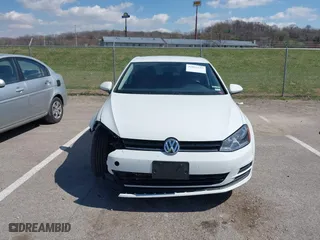 2015 Volkswagen Golf TSI SEL with VIN 3VW217AU9FM010318, listed as a IAAI auction lot 41895333 with 1 mi miles. Bid and sale history available at carsss.com. Image 12.