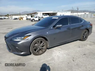 2024 Lexus ES 300h with VIN 58ABA1C14RU042228, listed as a Copart auction lot 52343805 with 47,746 mi miles and Salvage title. Bid and sale history available at DreamBid. Image 1.