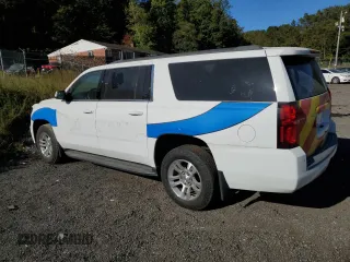2020 Chevrolet Suburban Commercial with VIN 1GNSKKEC4LR213767, listed as a Copart auction lot 76527014 with 142,132 mi miles and Clean Title. Bid and sale history available at carsss.com. Image 2.