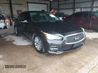 2015 Infiniti Q50 with VIN JN1BV7AP1FM342558, listed as a IAAI auction lot 42729484 with 142,235 mi miles and . Bid and sale history available at DreamBid. Image 1.