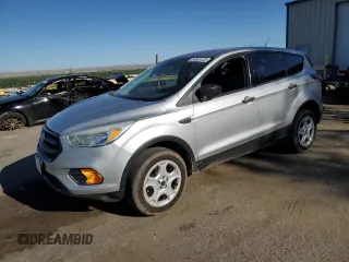 2017 Ford Escape S with VIN 1FMCU0F77HUC67545, listed as a Copart auction lot 56861555 with 228,117 mi miles and Salvage title. Bid and sale history available at DreamBid. Image 1.