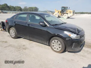 2020 Kia Rio LX with VIN 3KPA24AD2LE260614, listed as a Copart auction lot 66789654 with 99,923 mi miles and Salvage Title. Bid and sale history available at carsss.com. Image 4.
