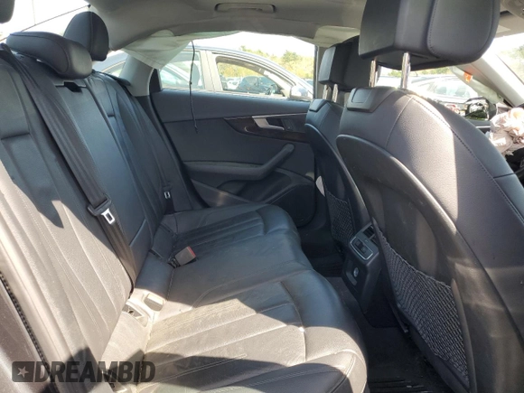 2019 Audi A4 Premium with VIN WAUDNAF43KA027299, listed as a Copart auction lot 55176575 with Not provided miles and Salvage title. Bid and sale history available at DreamBid. Image 10.