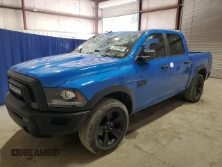 2024 Ram 1500 Classic Warlock with VIN 1C6RR7LG9RS157159, listed as a Copart auction lot 46649275 with 12,761 mi miles and Salvage Title. Bid and sale history available at carsss.com. Image 1.