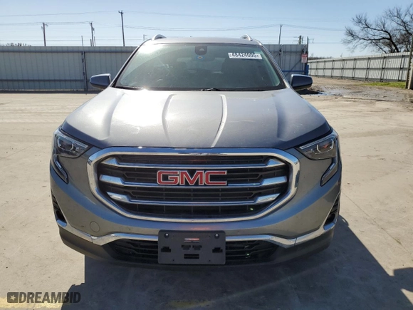 2020 GMC Terrain SLT with VIN 3GKALPEV6LL328284, listed as a Copart auction lot 48424005 with 0 mi miles and Salvage Title. Bid and sale history available at carsss.com. Image 5.