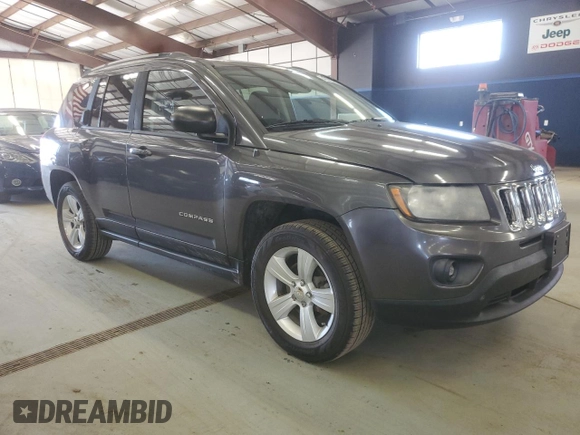 2016 Jeep Compass Sport с VIN 1C4NJCBA7GD611978, выставлен на аукционе Copart как лот 48680495 с пробегом 123 456 миль миль и Чистый • Clean title. История ставок и продаж доступна на DreamBid. Изображение 4.