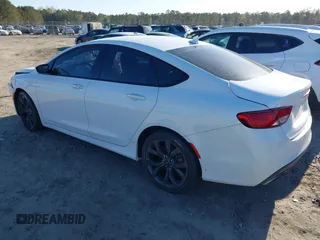 2016 Chrysler 200 S with VIN 1C3CCCBB7GN102482, listed as a IAAI auction lot 41838681 with 113,816 mi miles. Bid and sale history available at carsss.com. Image 3.