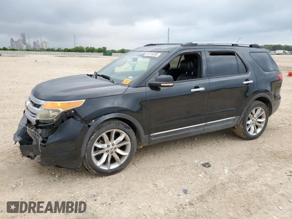 2013 Ford Explorer XLT with VIN 1FM5K7D80DGA07676, listed as a Copart auction lot 54418285 with 169,859 mi miles and Salvage Title. Bid and sale history available at DreamBid. Image 1.
