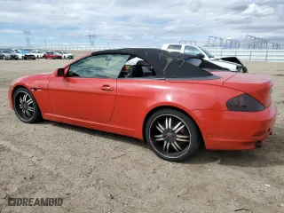 2004 BMW 6 Series 645Ci with VIN WBAEK73414B321494, listed as a Copart auction lot 48622035 with 221,764 mi miles and Clean Title. Bid and sale history available at carsss.com. Image 2.